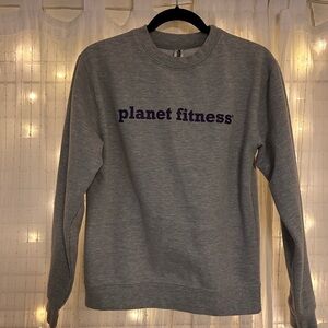 Planet Fitness - Grey Crewneck